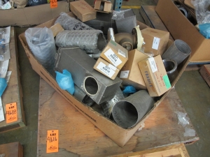(5 PALLETS) DID SOMEONE SAY SCRAP METAL? MISC STL AND METAL PARTS. LOADING & HANDLING FEE $30-4616